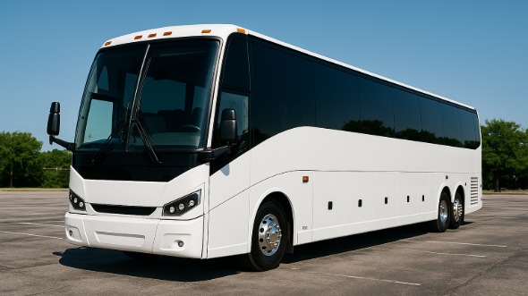 Exterior of New Haven Party Bus Company's 40 Passenger Party Bus in New Haven