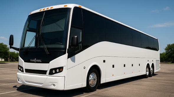 Exterior of West Haven Party Bus Company's 40 Passenger Party Bus in West Haven
