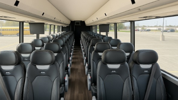 connecticut 25 passenger minibus interior