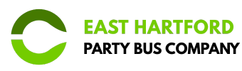 east hartford party bus company logo