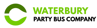 waterbury party bus company logo